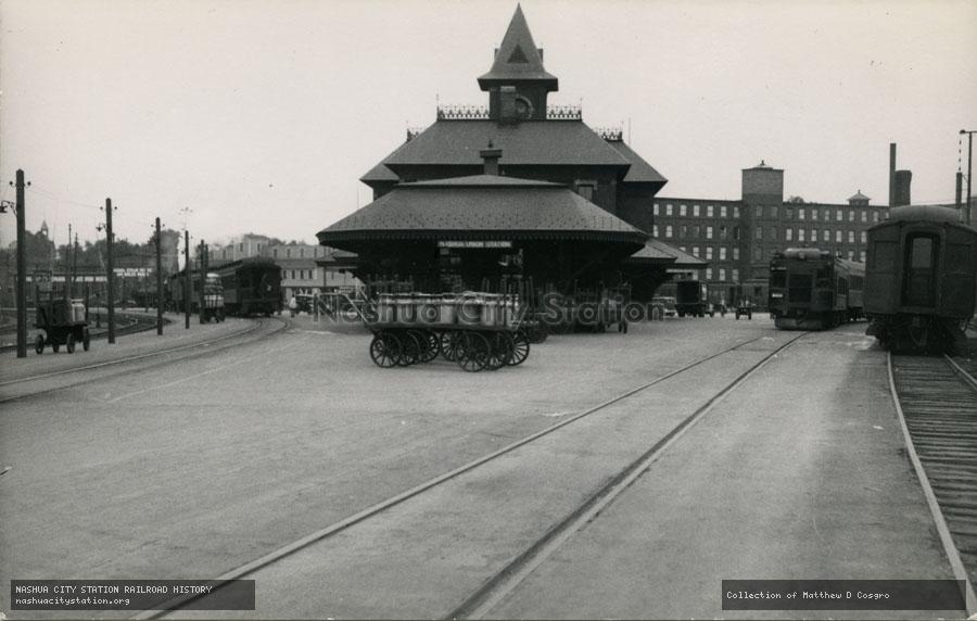 Postcard: Nashua Union Station